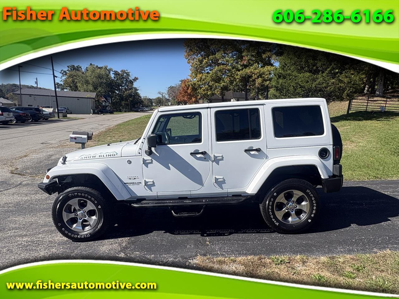 2017 Jeep Wrangler Unlimited Sahara 4x4