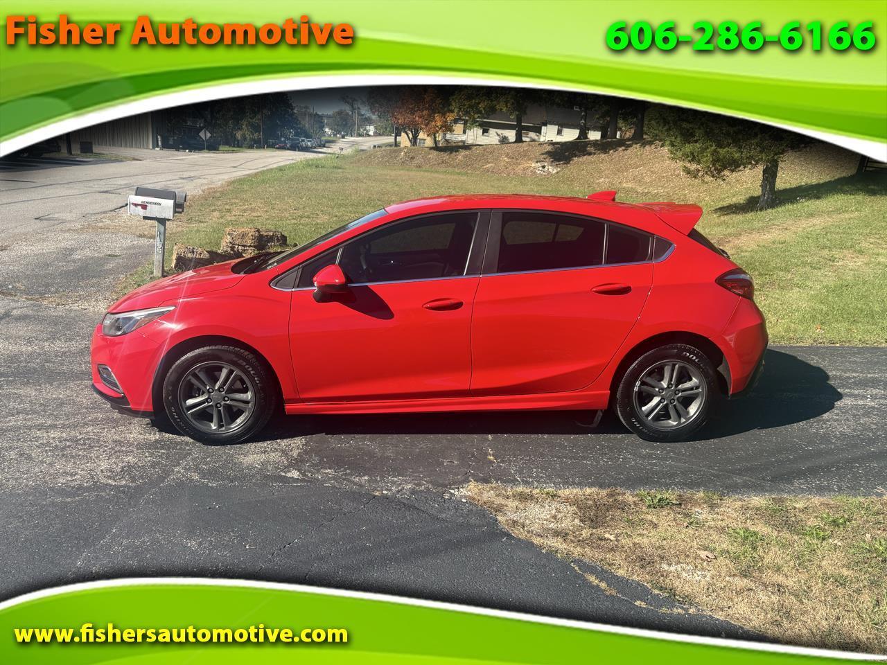 2018 Chevrolet Cruze 4dr HB 1.4L LT w/1SD