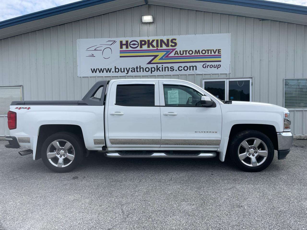 Used 2017 Chevrolet Silverado 1500 4WD Crew Cab 143.5" LT w/1LT for