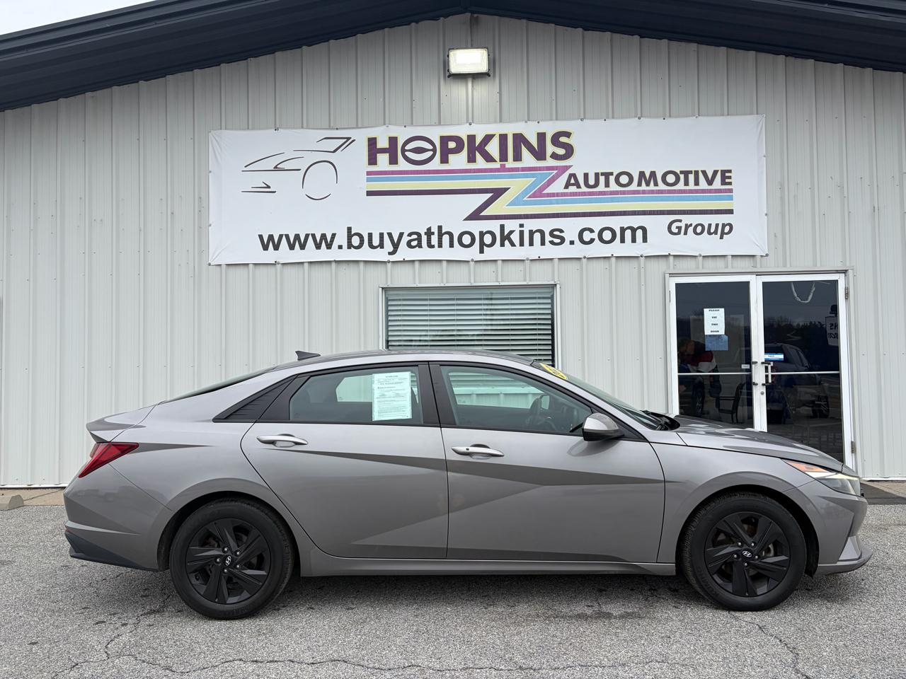 2021 Hyundai Elantra Hybrid Blue DCT