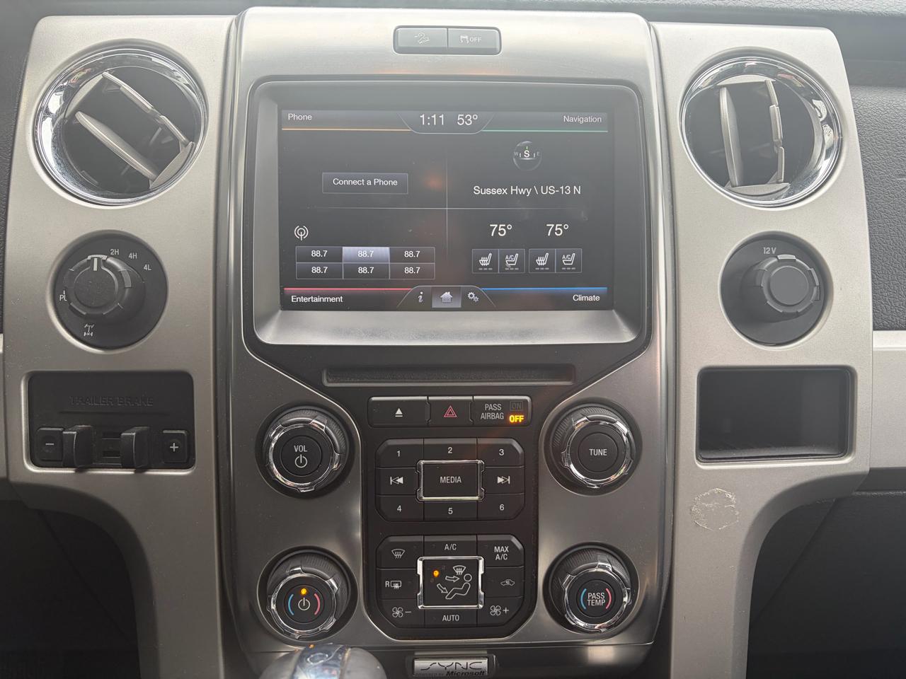 Ford F-150 4WD SuperCrew 145" XL 2013