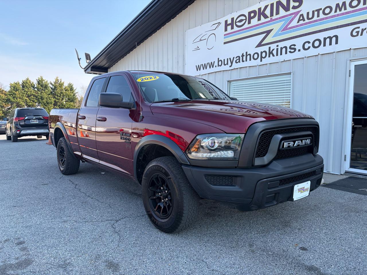 RAM 1500 Classic Warlock 4x4 Quad Cab 6'4" Box 2022