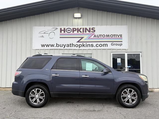 Blue 2013 GMC Acadia SLT-1 AWD SUV / Crossover All-Wheel Drive Automatic