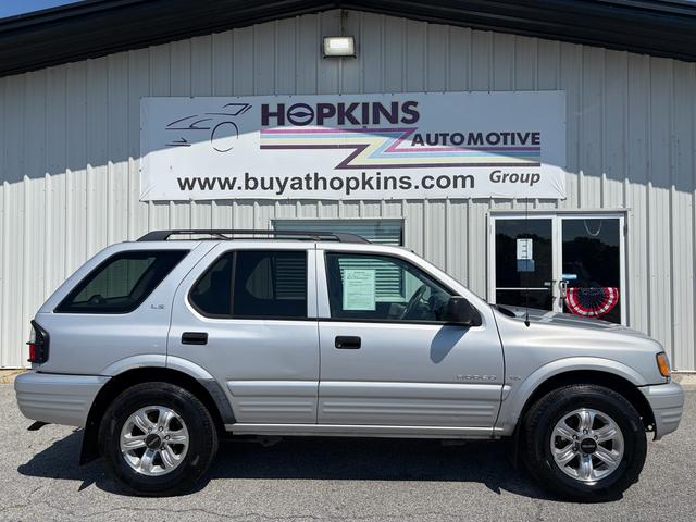 Silver 2001 Isuzu Rodeo S V6 4WD SUV / Crossover Four-Wheel Drive Automatic