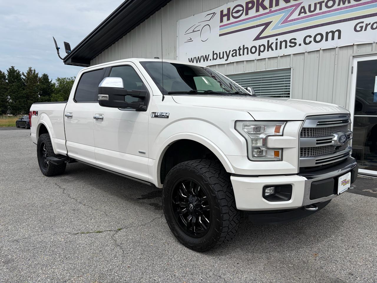 Ford F-150 4WD SuperCrew 145" Platinum 2016