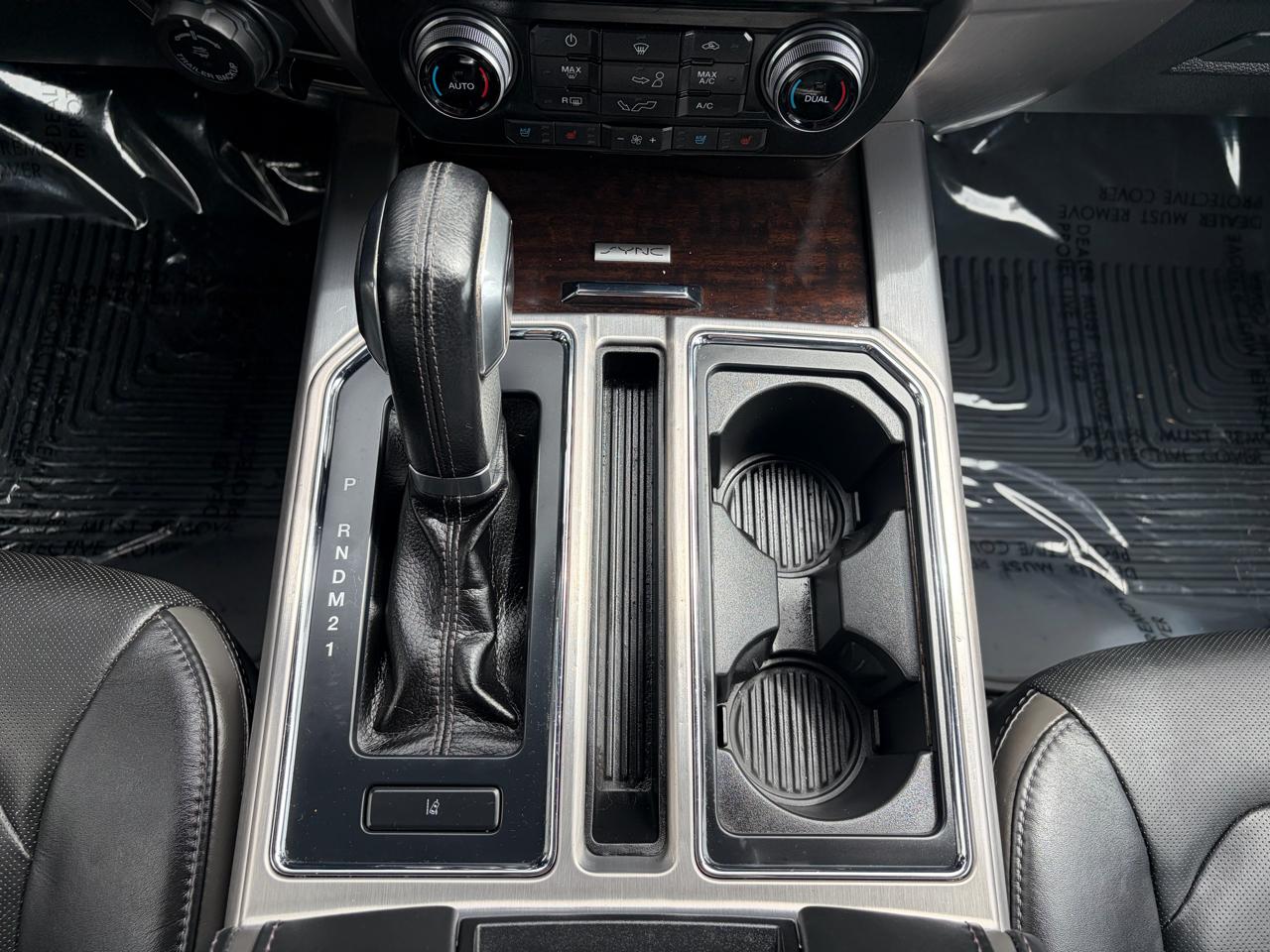 Ford F-150 4WD SuperCrew 145" Platinum 2016