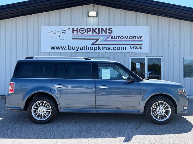 Blue 2018 Ford Flex SEL SUV / Crossover Front-Wheel Drive Automatic