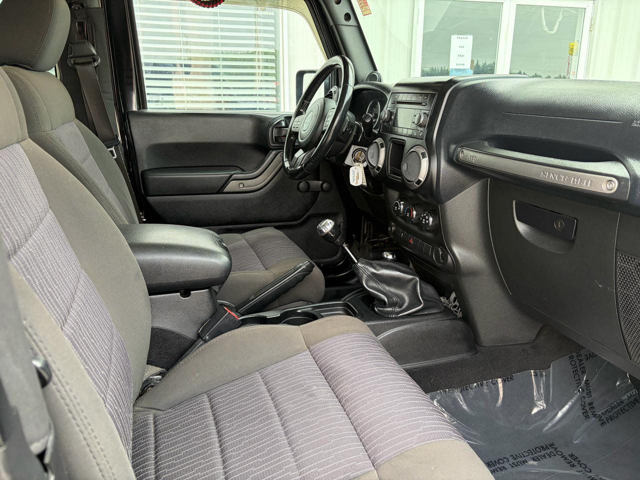 Jeep Wrangler 4WD 2dr Sport 2012