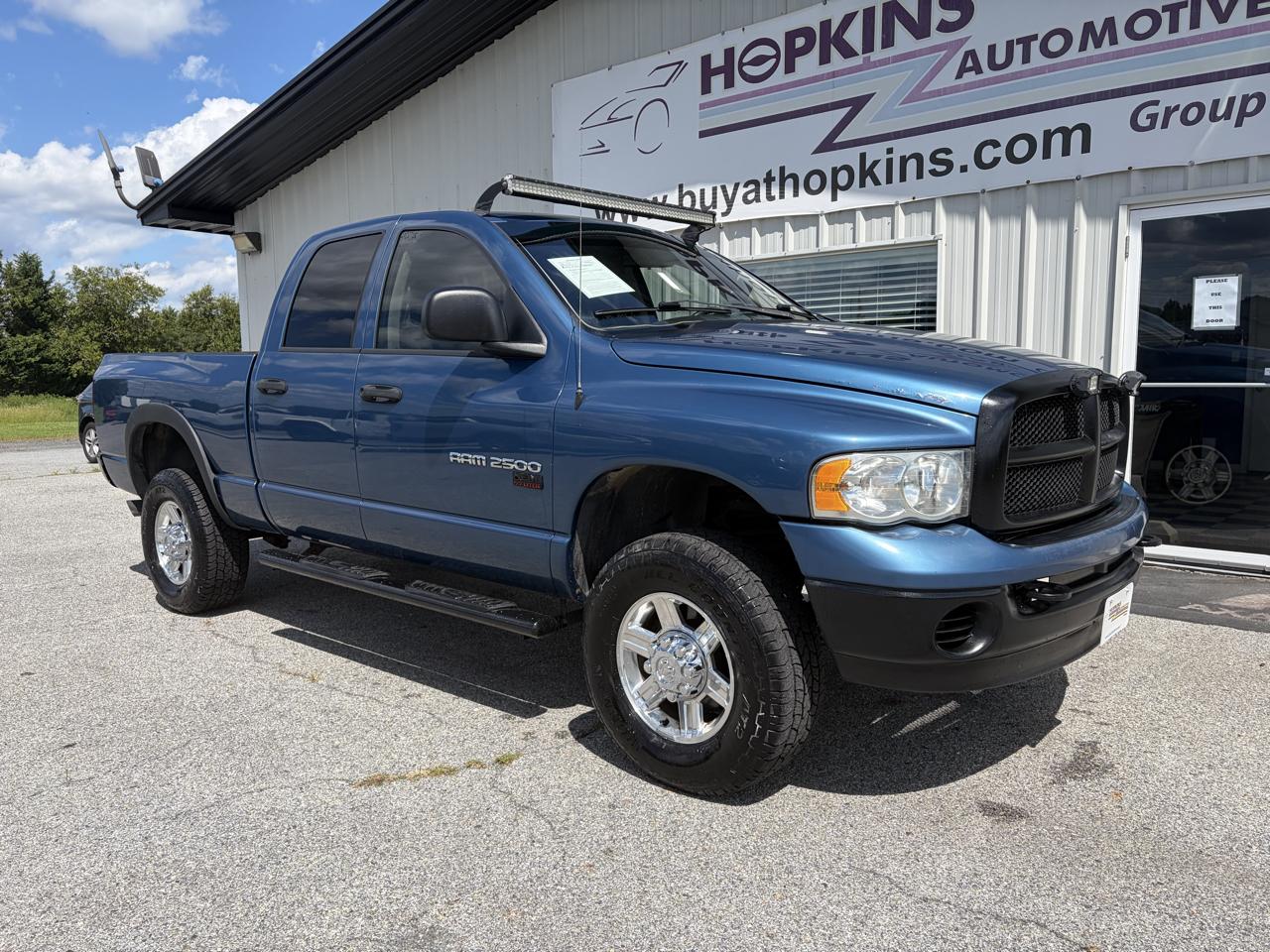 Dodge Ram 2500 4dr Quad Cab 140.5" WB 4WD SLT 2003