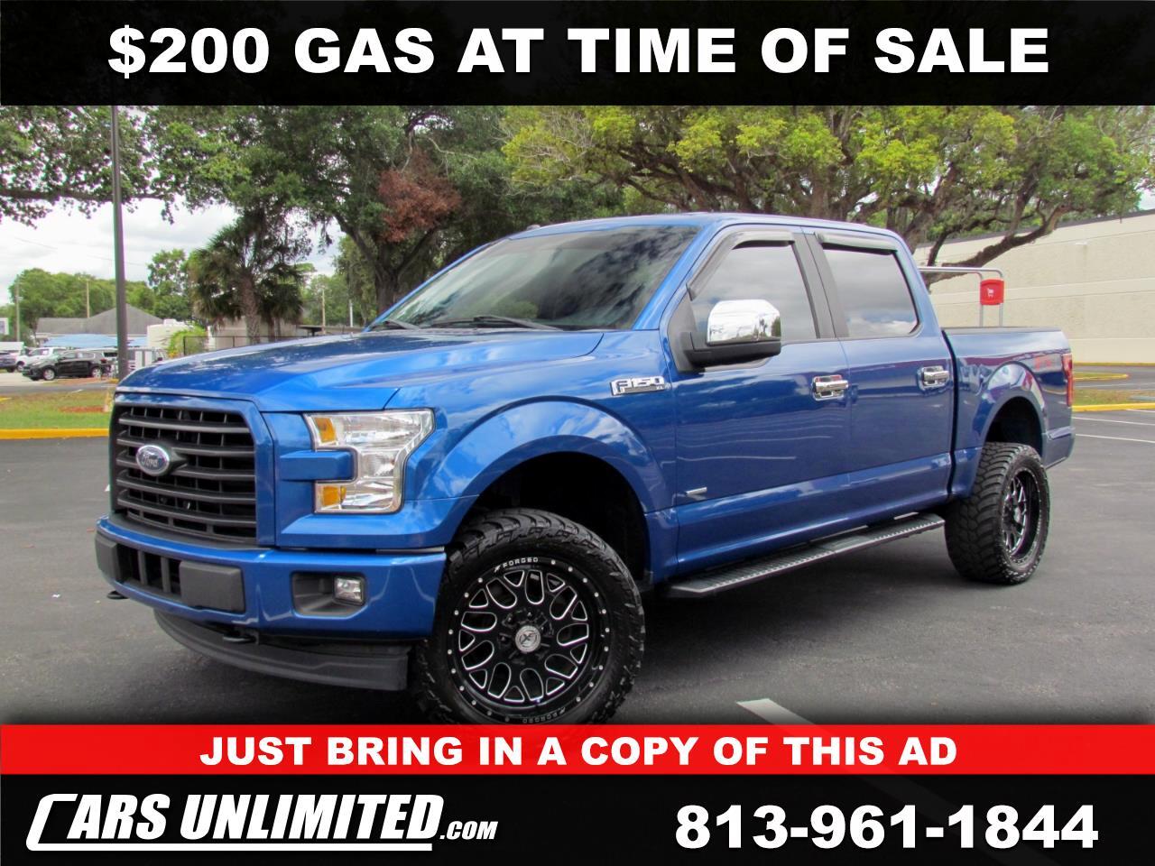 Ford F-150 FX4 SuperCrew 5.5-ft. Bed 4WD 2017