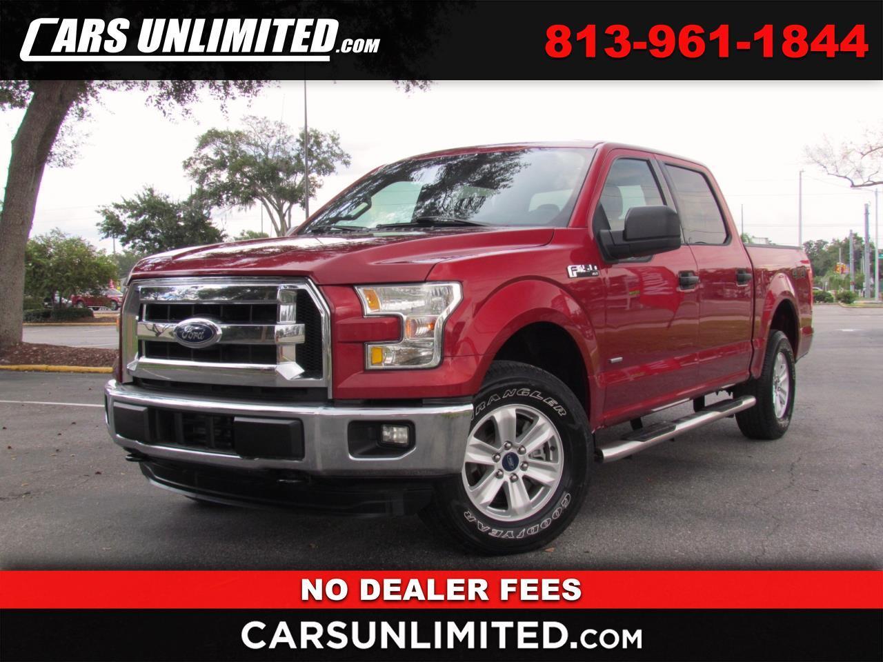 2016 Ford F-150 XLT 4WD SuperCrew 5.5' Box