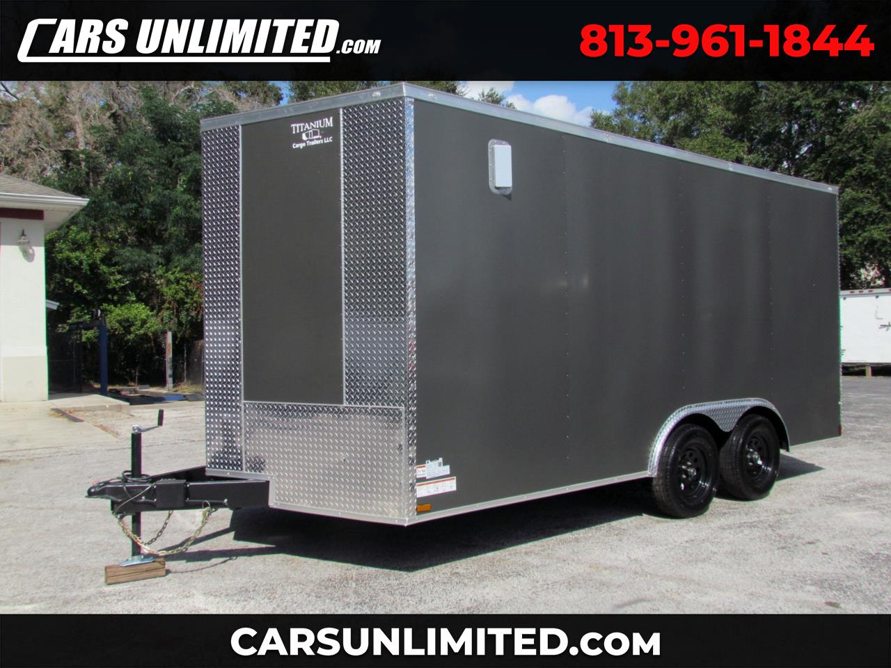 2026 Trailer Enclosed Trailer 8.5x16 TA Enclosed Cargo Trailer