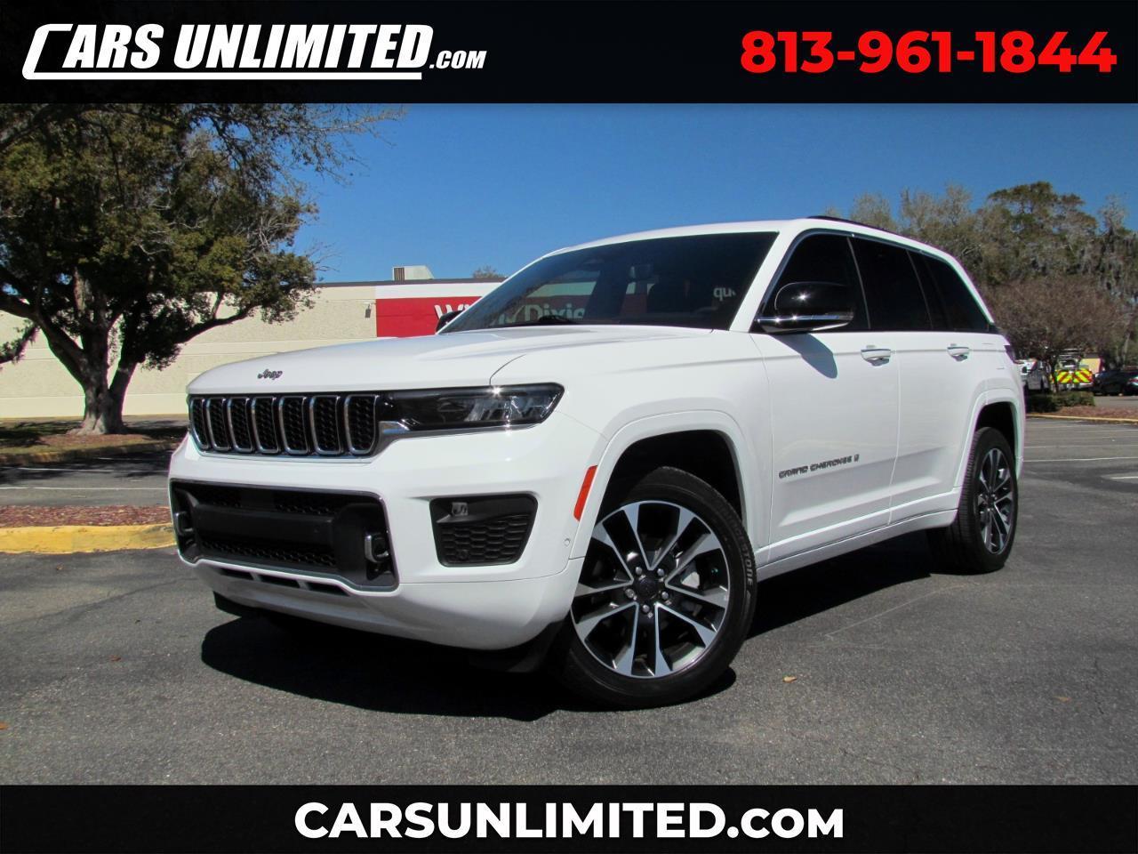 Jeep Grand Cherokee Overland 4D SUV RWD 2023