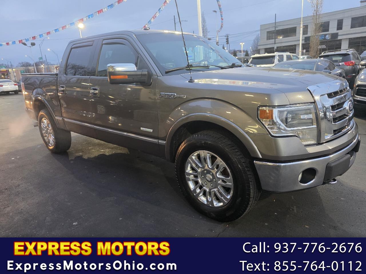 2013 Ford F-150 4WD SuperCrew 145" Platinum