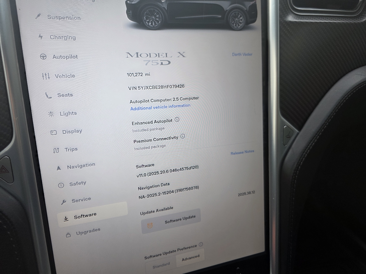 Tesla Model X 75D AWD 2017