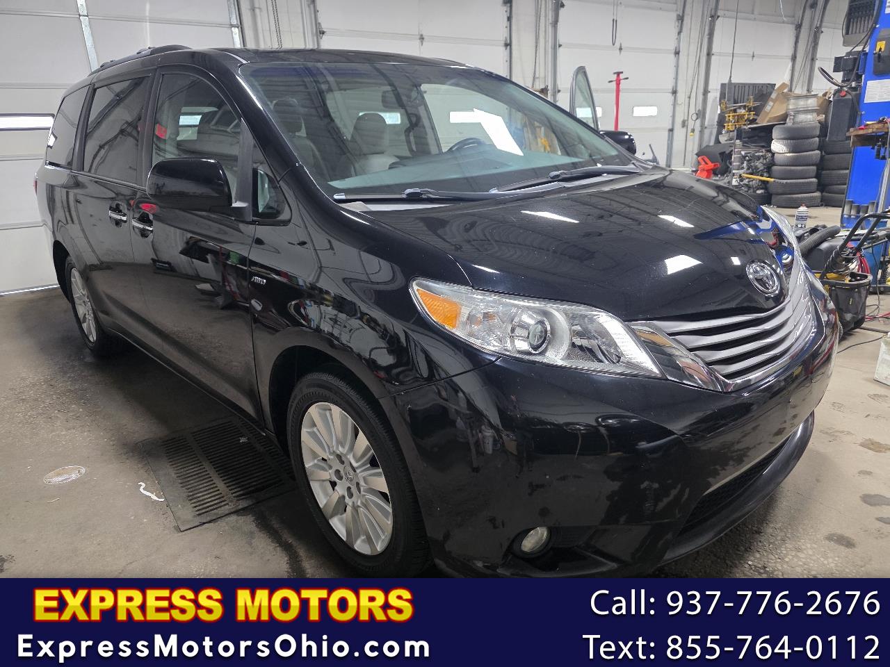 Toyota Sienna 5dr 7-Pass Van XLE Premium AWD (Natl) 2016