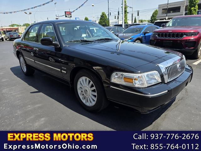Black 2010 Mercury Grand Marquis LS Sedan Rear-Wheel Drive Automatic