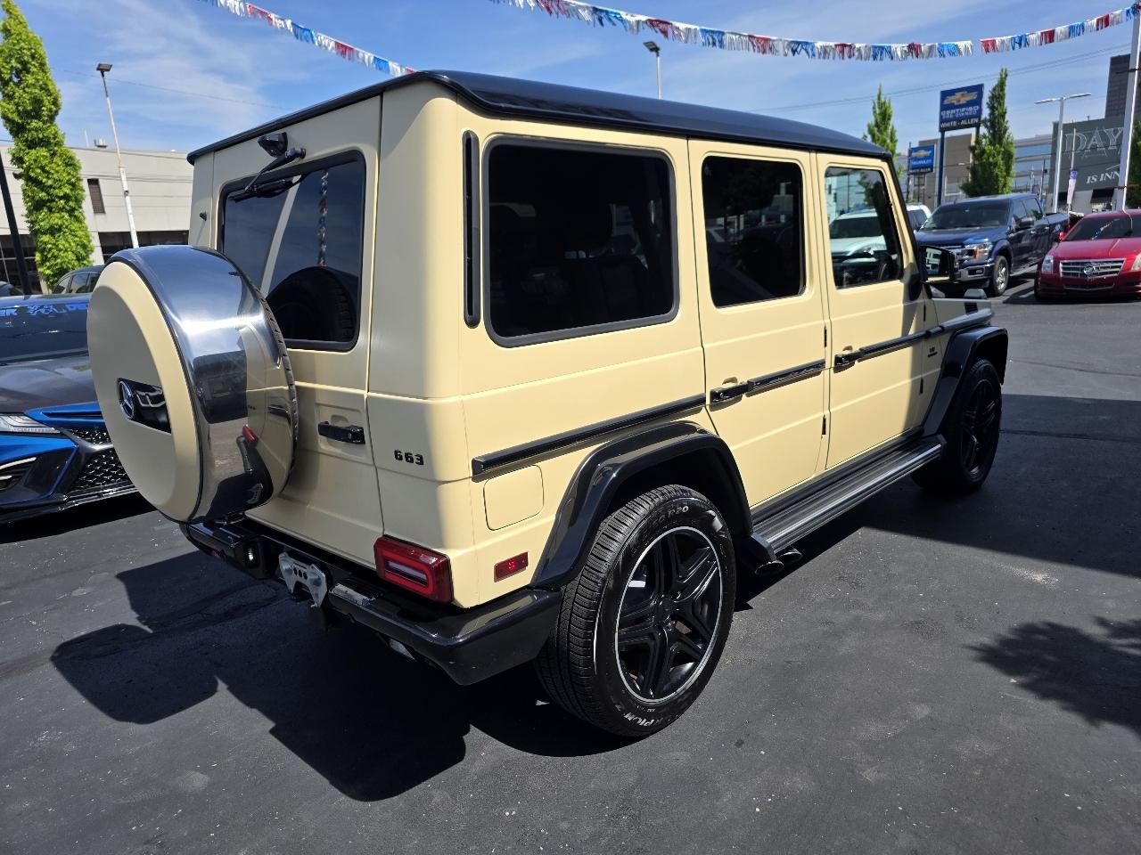 Mercedes-Benz G-Class AMG G 63 4MATIC SUV 2017