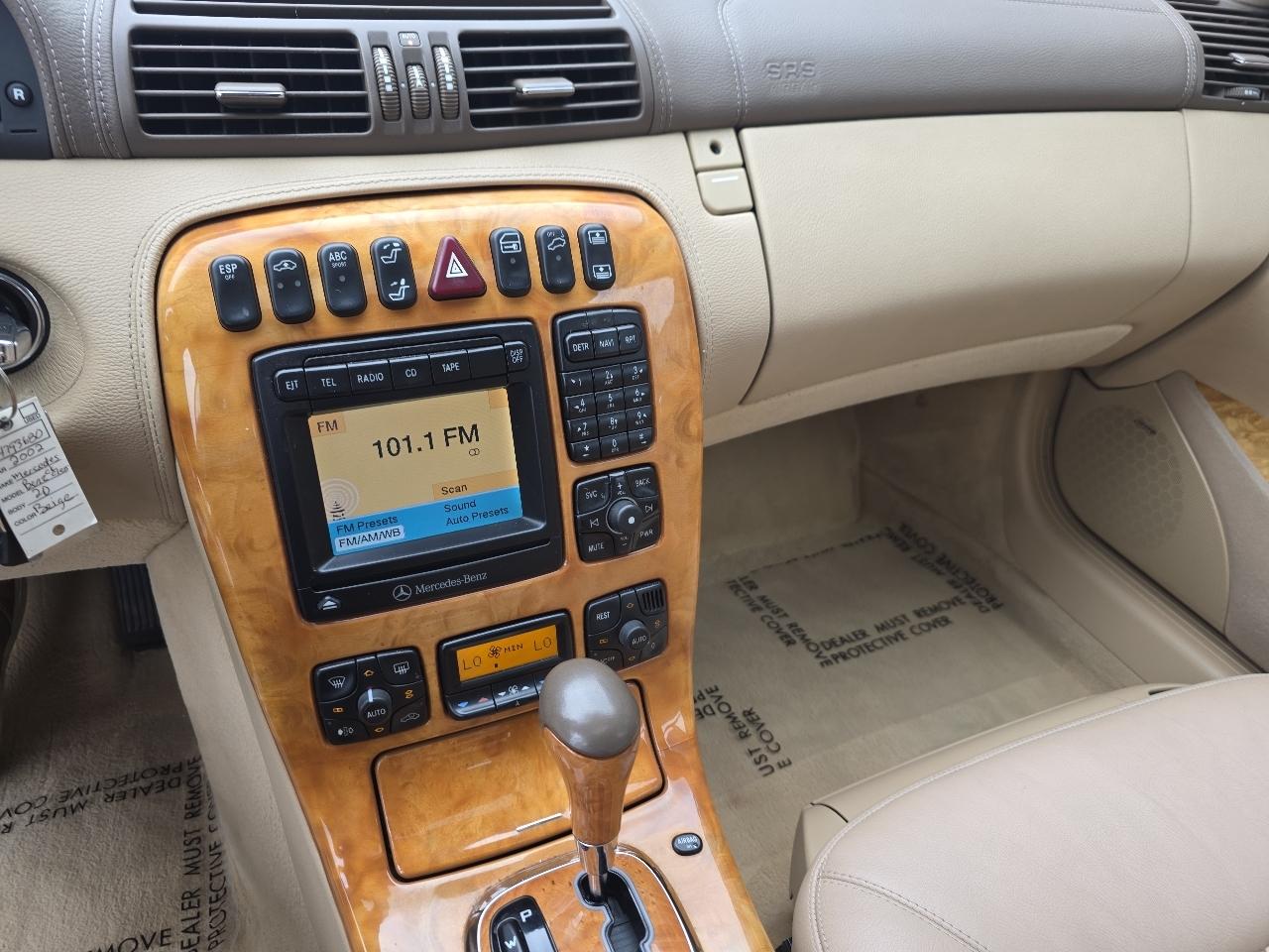 Mercedes-Benz CL-Class 2dr Cpe 5.0L 2002
