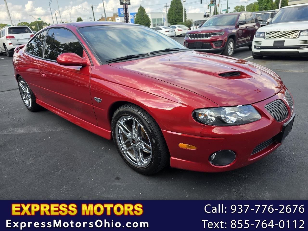 2006 Pontiac GTO 2dr Cpe