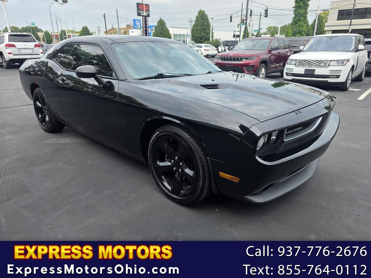 2013 Dodge Challenger 2dr Cpe SXT Plus