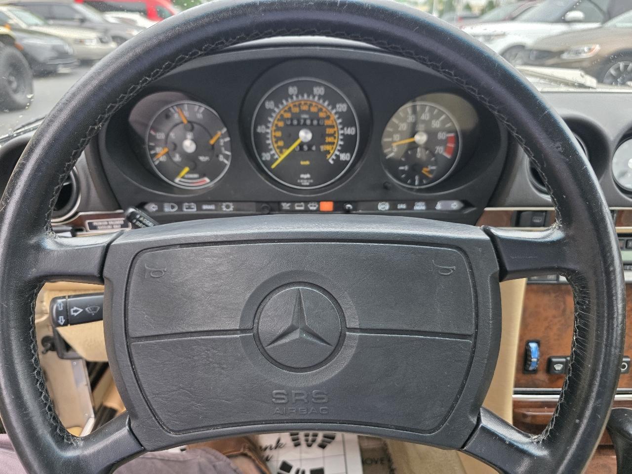 Mercedes-Benz 560 Series 2dr Coupe 560SL Roadster 1989