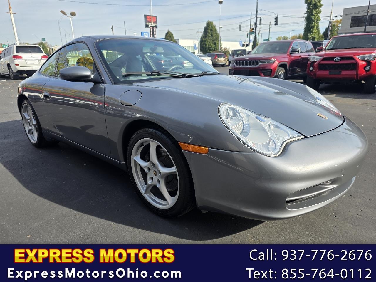 Gray 2002 Porsche 911 Coupe Rear-Wheel Drive Automatic