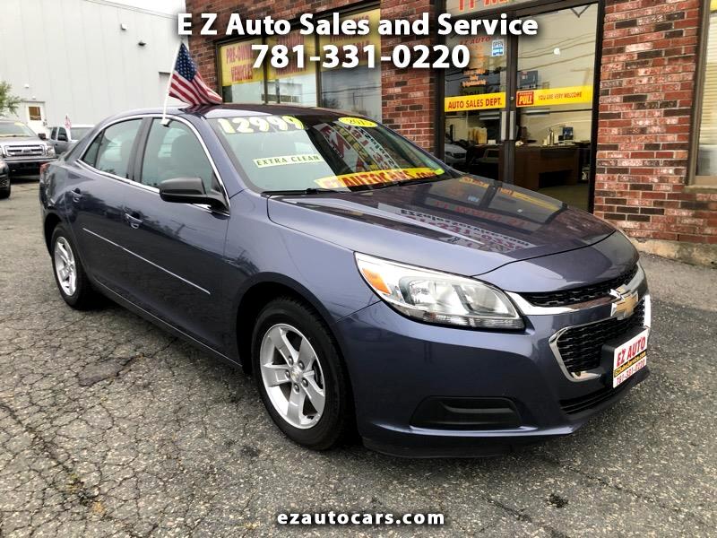 Used 2015 Chevrolet Malibu LS for Sale in Weymouth MA 02188 E/Z Auto