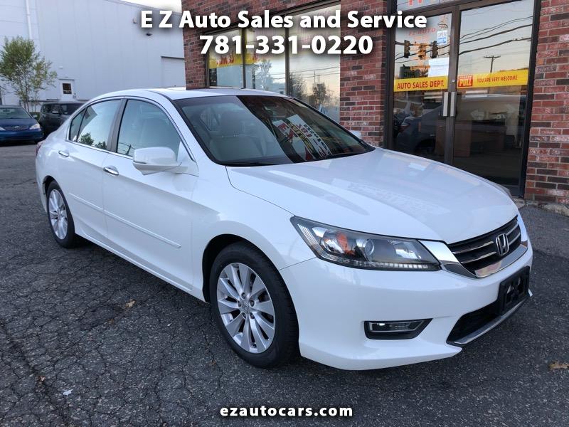 Used 2013 Honda Accord EXL Sedan for Sale in Weymouth MA 02188 E/Z
