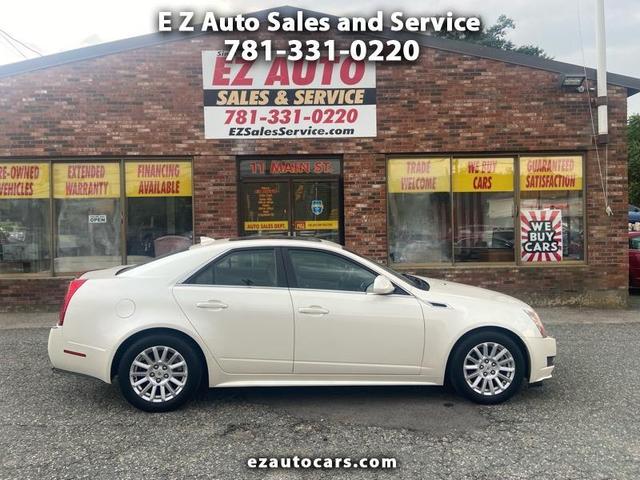 White 2012 Cadillac CTS Sedan All-Wheel Drive Automatic