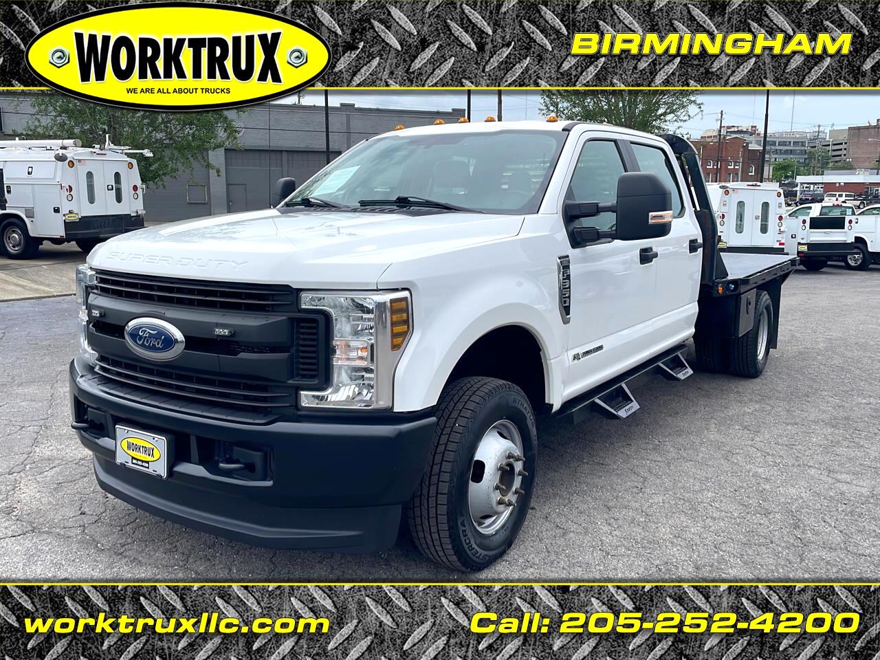 2019 Ford F-350 SD XL Crew Cab Long Bed DRW 4WD Flatbed