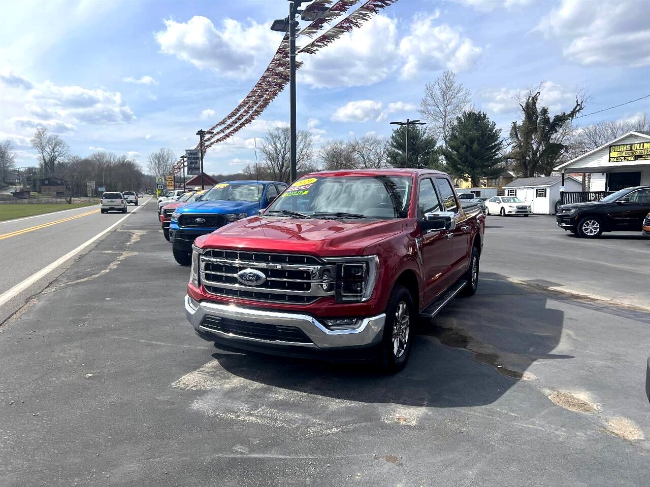 Used 2021 Ford F150 LARIAT for Sale in Williamstown WV 26187 Chris