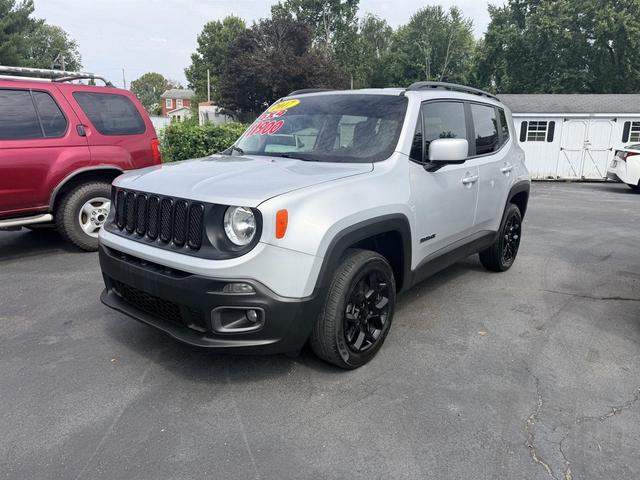 Glacier Metallic 2017 Jeep Renegade SUV / Crossover Four-Wheel Drive 9-Speed Automatic