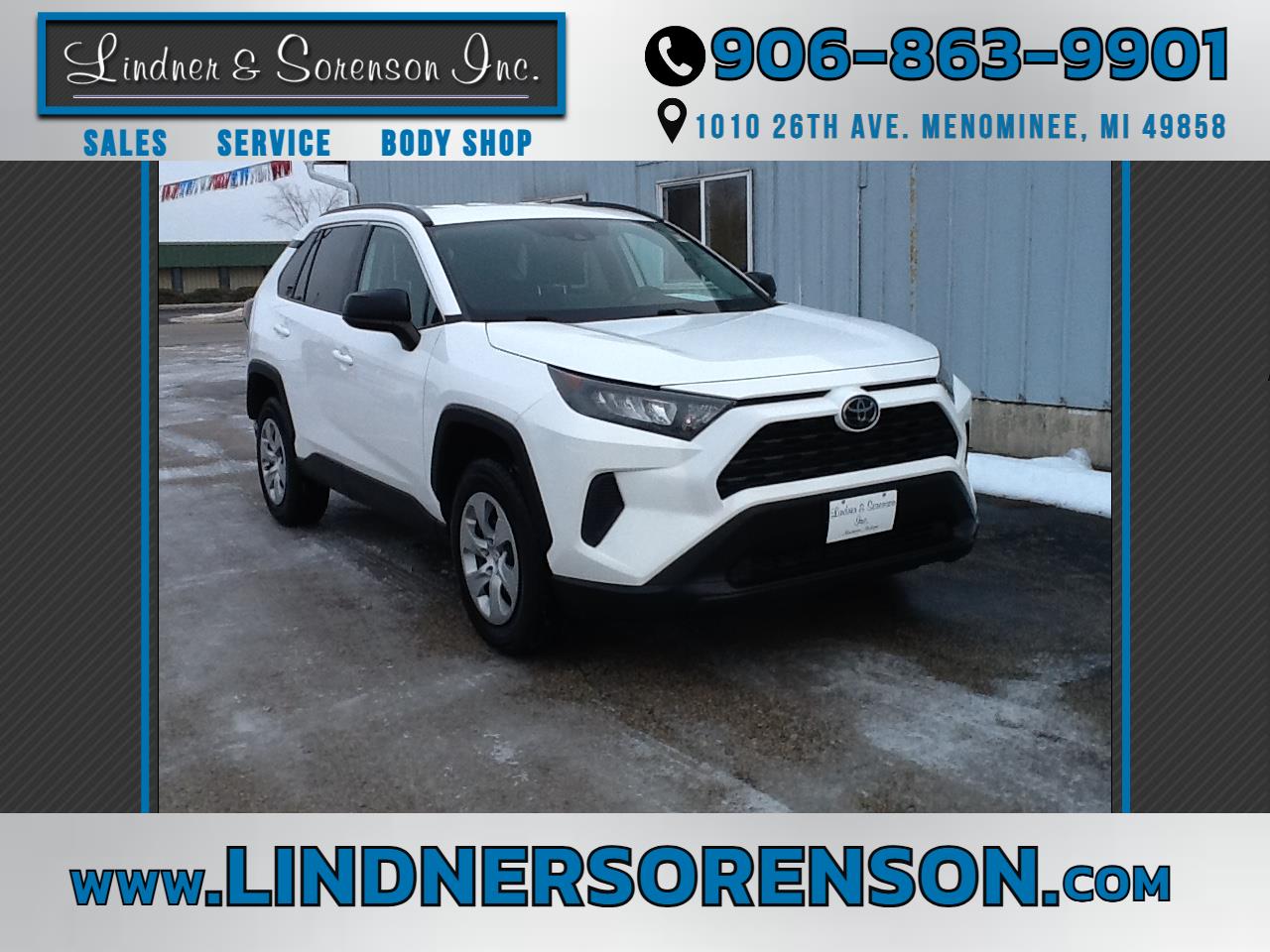 Toyota RAV4 LE AWD (Natl) 2020