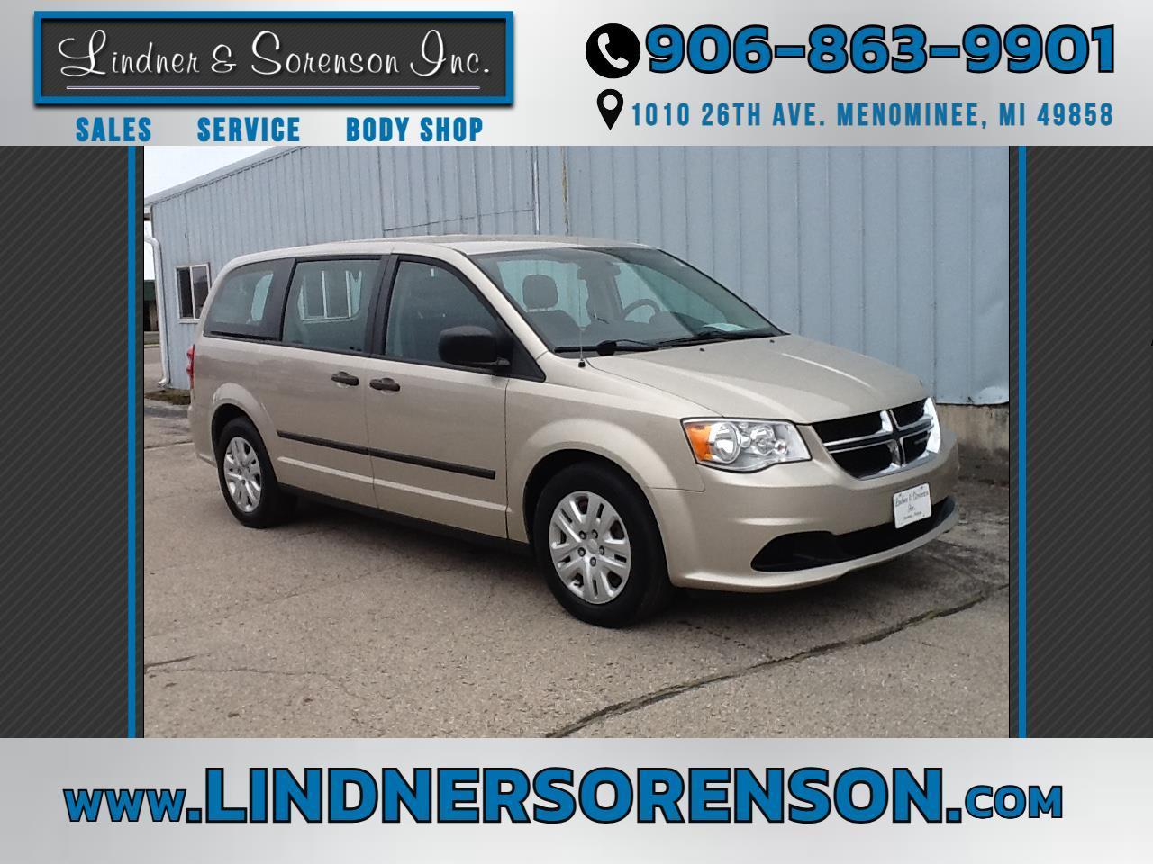 2016 Dodge Grand Caravan 4dr Wgn SE