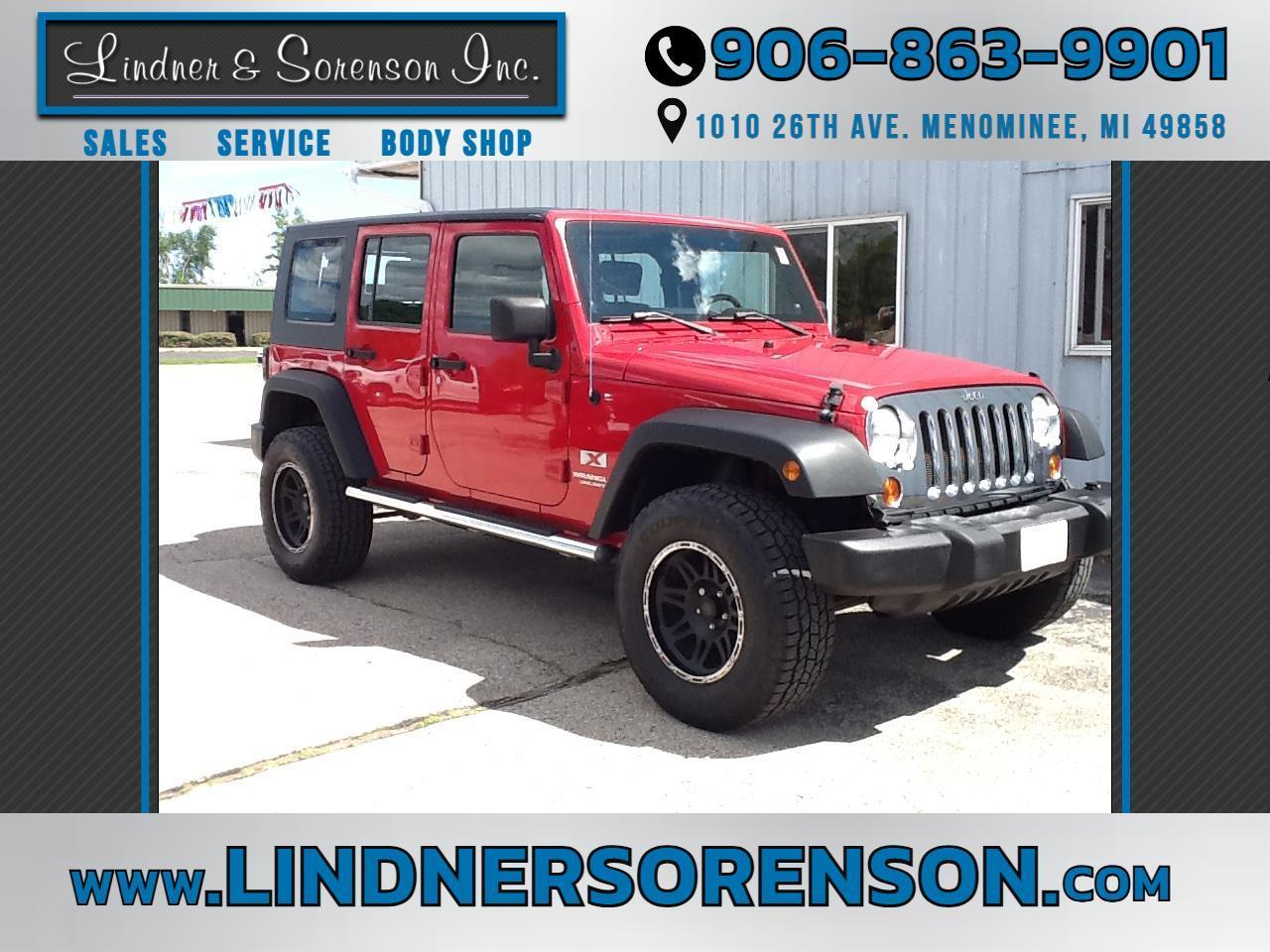 Jeep Wrangler 4WD 4dr Unlimited X 2008