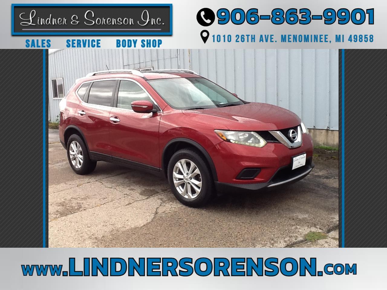 Nissan Rogue AWD 4dr SV 2015