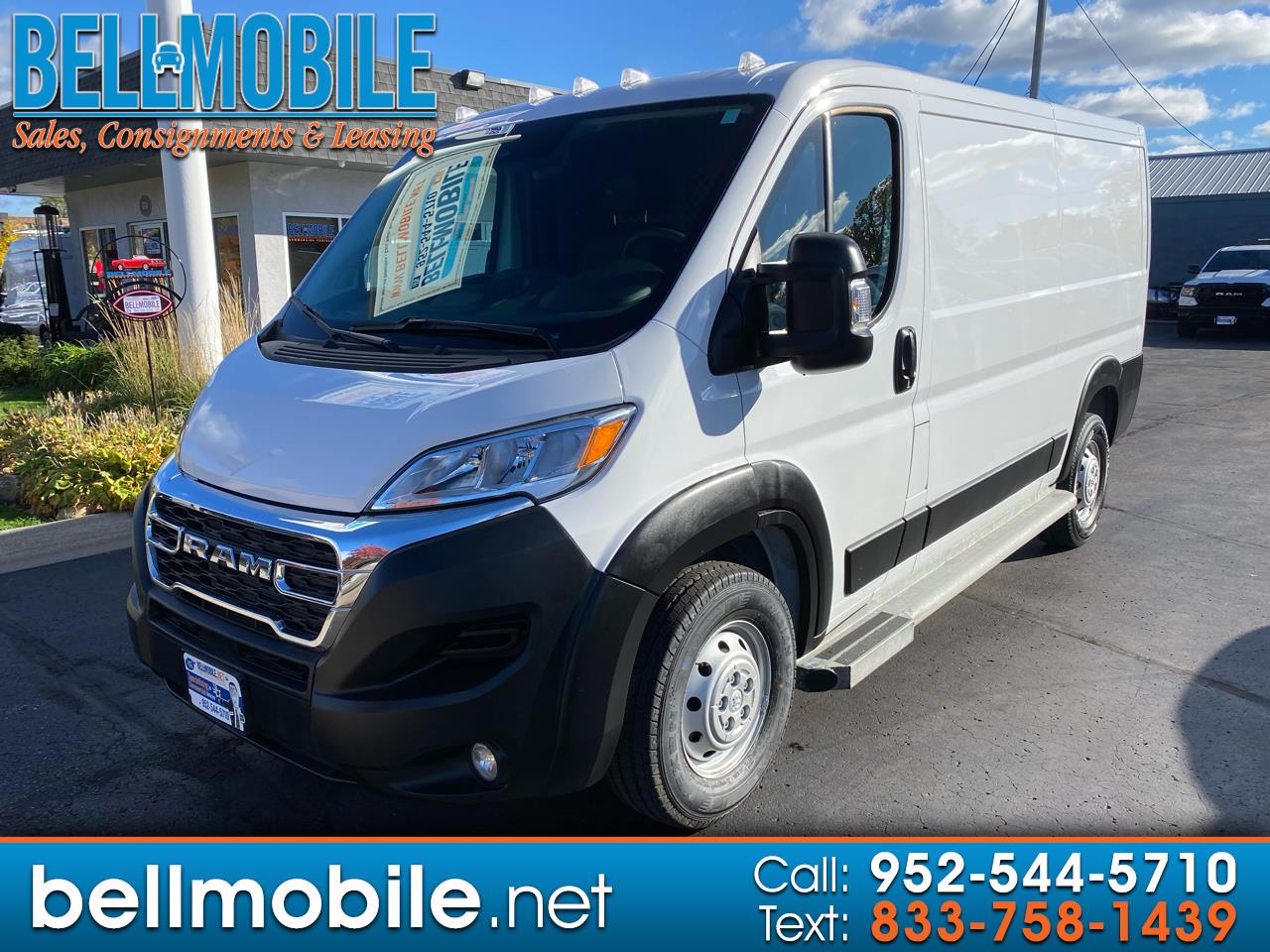 2023 RAM ProMaster Cargo Van 2500 Low Roof 136" WB