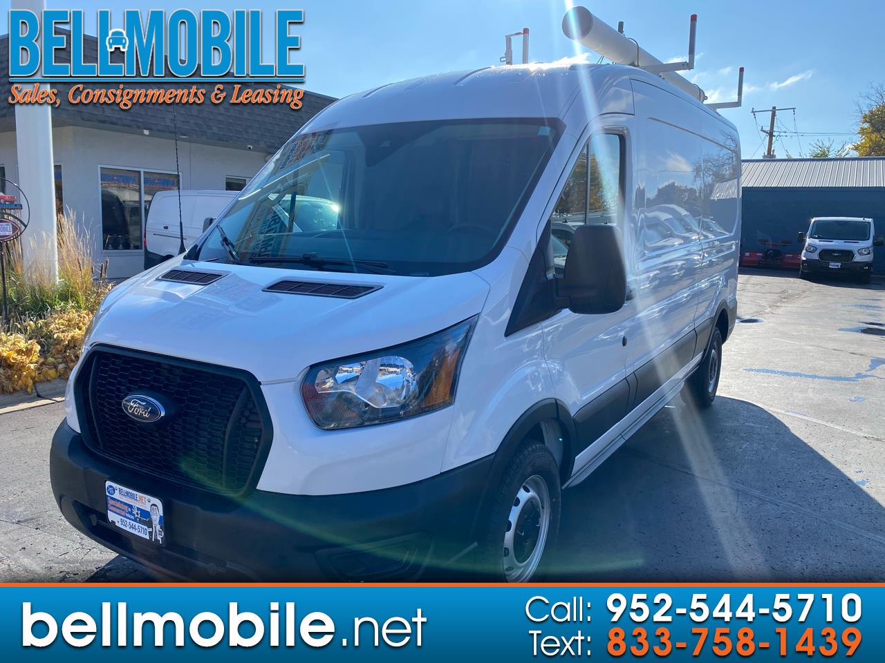 2023 Ford Transit Cargo Van T-150 130" Med Rf 8670 GVWR RWD