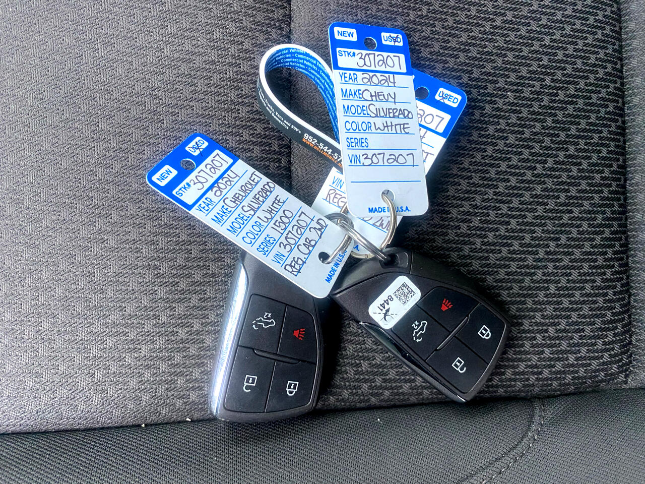 Chevrolet Silverado 1500 2WD Reg Cab 140" Work Truck 2024