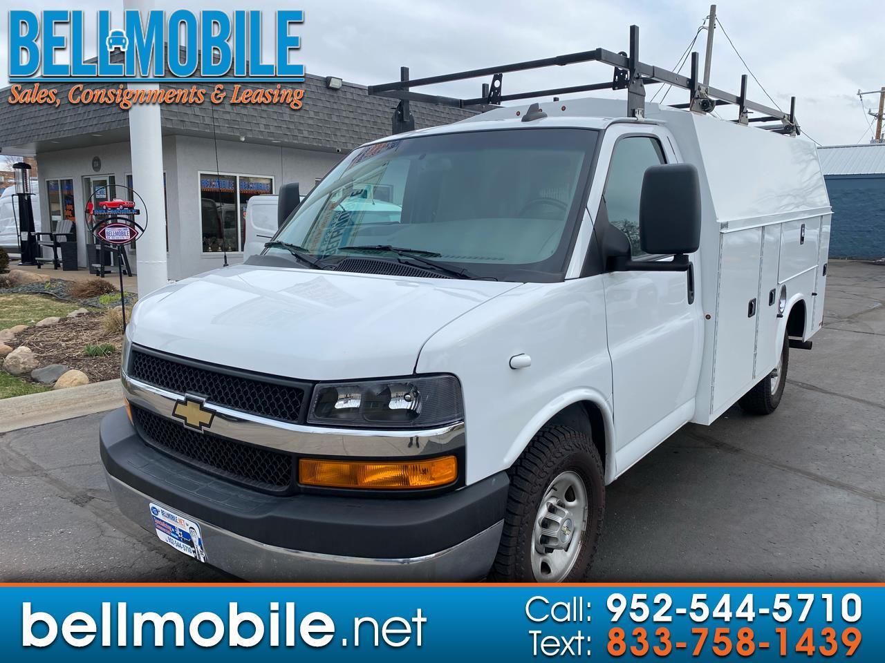 2021 Chevrolet Express 3500 Knapheide KUV 10"FT Body