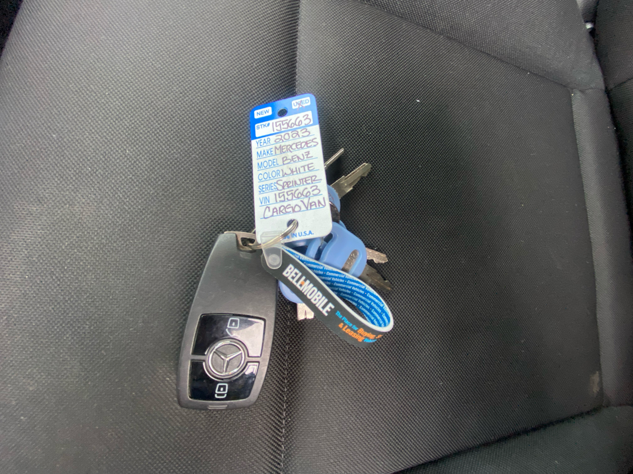 Mercedes-Benz Sprinter Cargo Van 2500 High Roof I4 Gas 170" RWD 2023