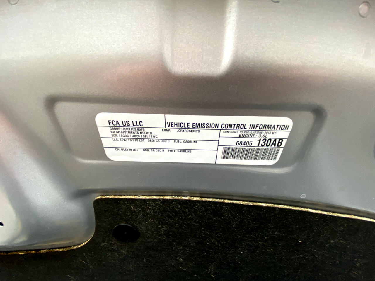 Chrysler Pacifica Touring L FWD 2018