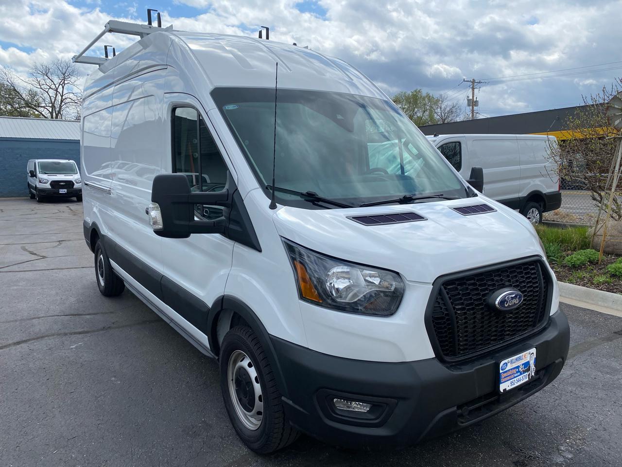 Ford Transit Cargo Van T-250 148" Hi Rf 9070 GVWR RWD 2021