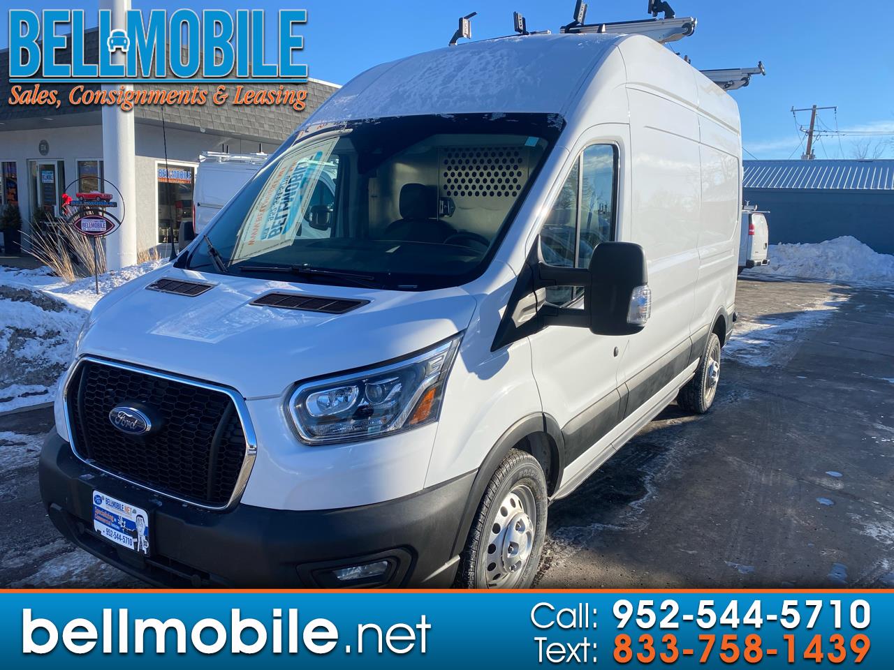 2023 Ford Transit Cargo Van T-250 148" Hi Rf 9070 GVWR AWD