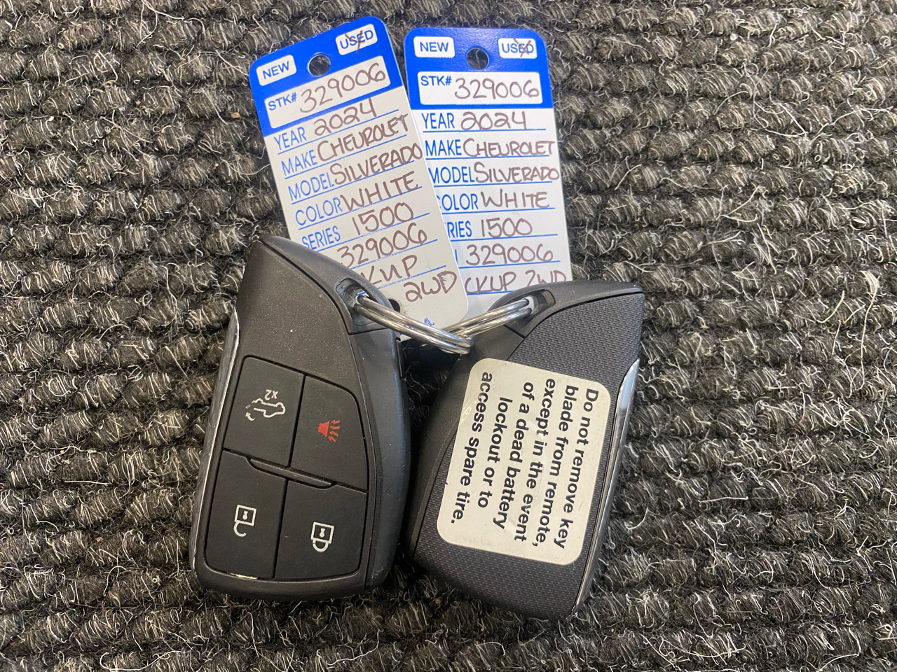 Chevrolet Silverado 1500 2WD Reg Cab 140" Work Truck 2024