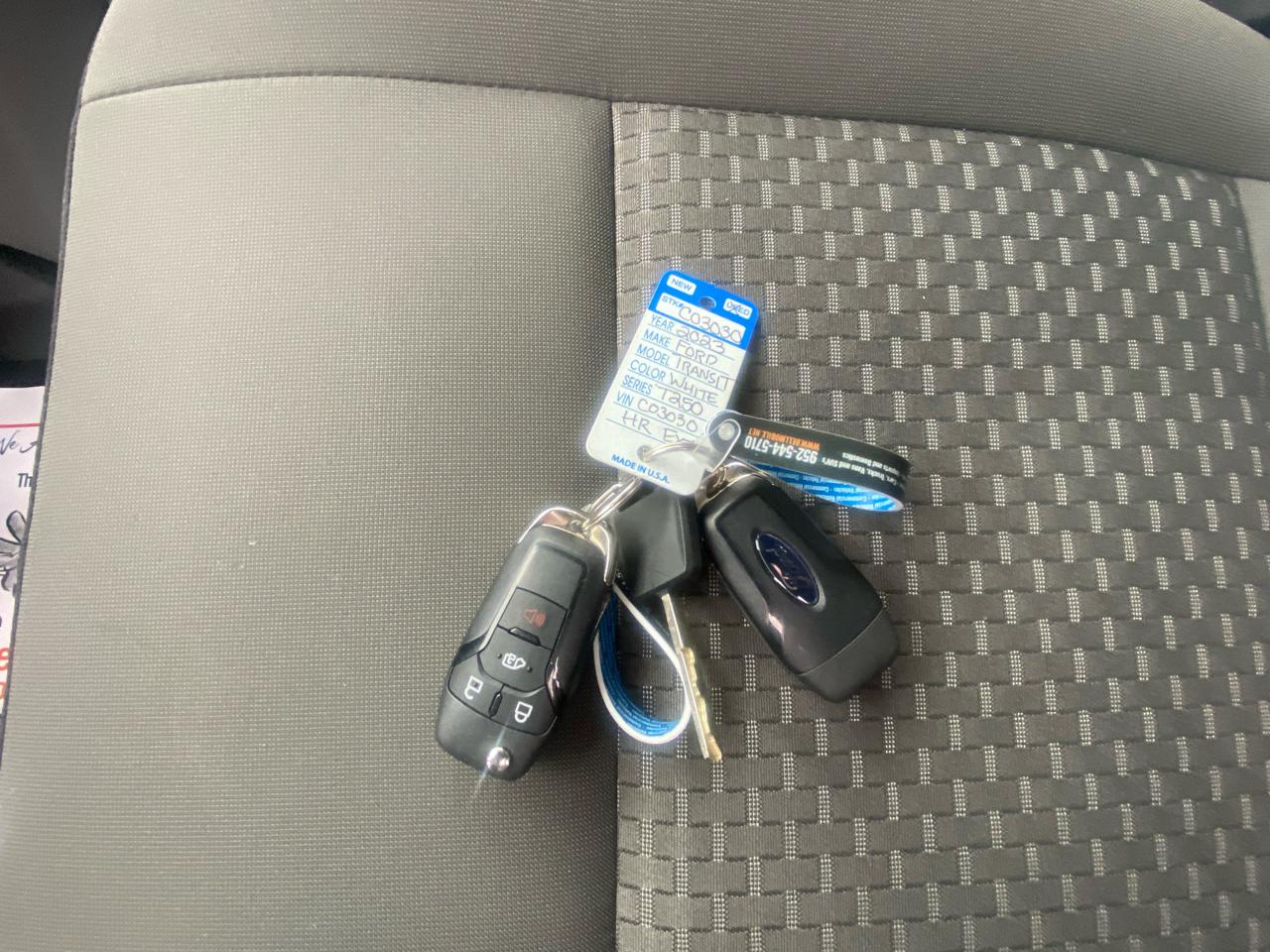 Ford Transit Cargo Van T-250 148" Hi Rf 9070 GVWR RWD 2023