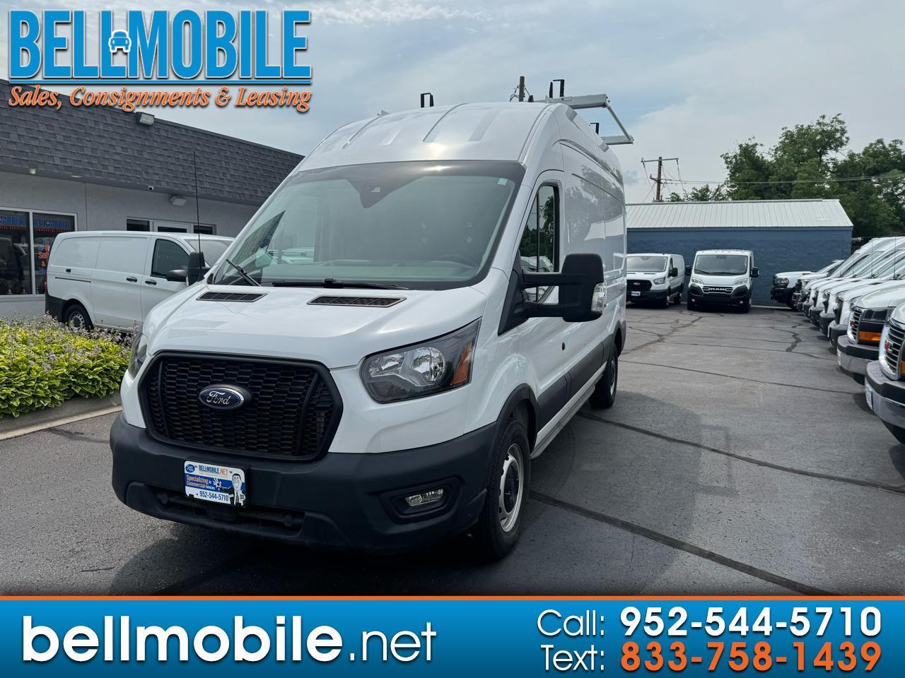 2023 Ford Transit Cargo Van T-250 148" Hi Rf 9000 GVWR Sliding RH Dr