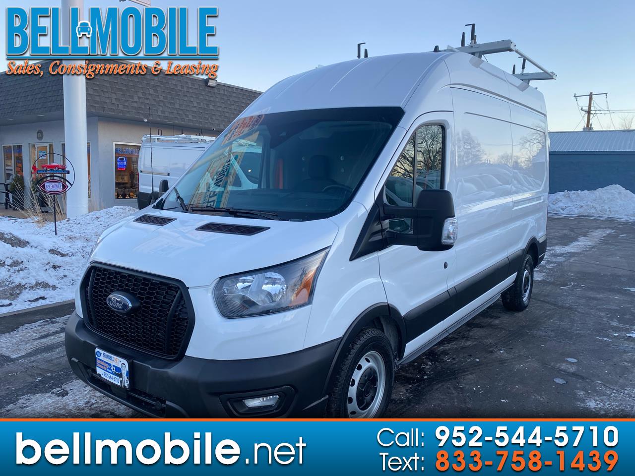 2023 Ford Transit Cargo Van T-250 148" Hi Rf 9070 GVWR RWD