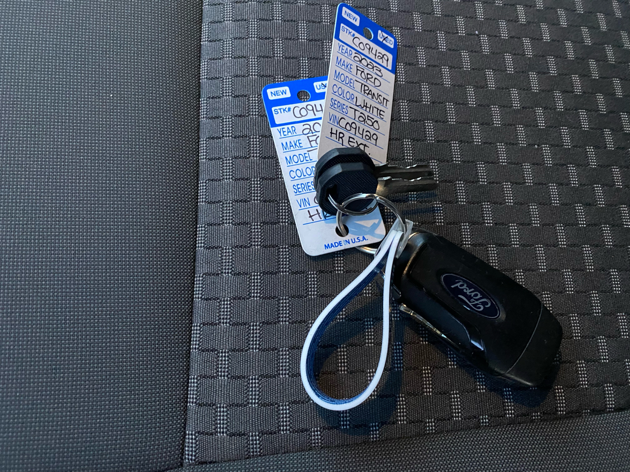 Ford Transit Cargo Van T-250 148" Hi Rf 9070 GVWR RWD 2023